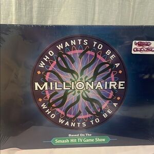Who Wants to Be a Millionaire Board Game new unopened 2000
